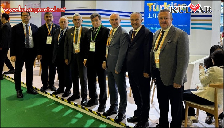 Denizlili sanayiciler Çin Uluslararası İthalat Fuarını ziyaret etti