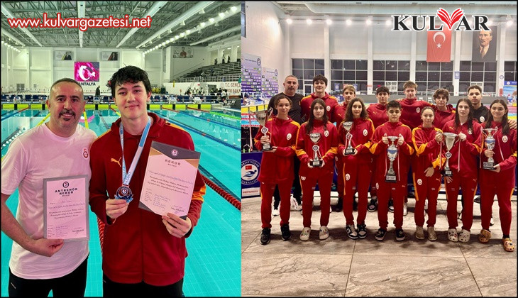 Denizlili sporcu yüzmede üç Türkiye rekoru kırdı