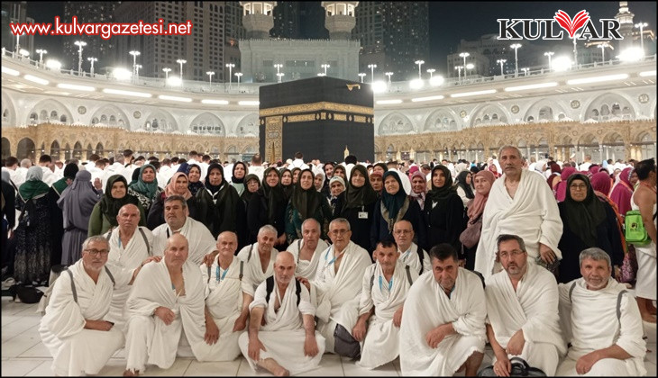 Denizlili umreciler kutsal topraklardaki ziyaretlerini sürdürüyor