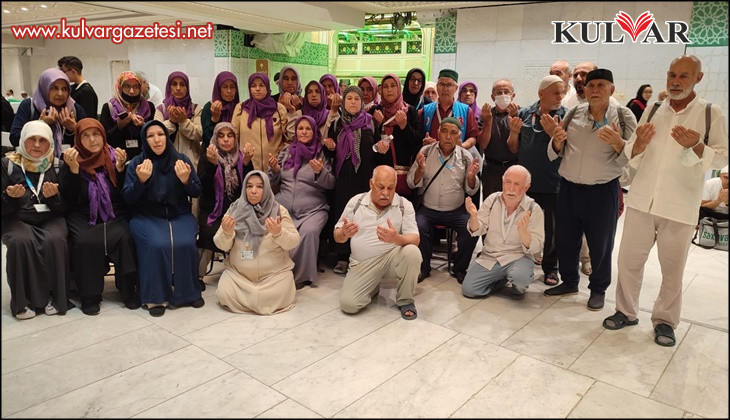 Denizlili umrecilerden Kâbe’de duygusal veda