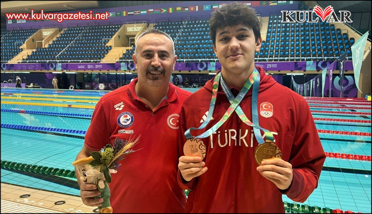 Denizlili yüzücüden Riyad’da tarihi başarı