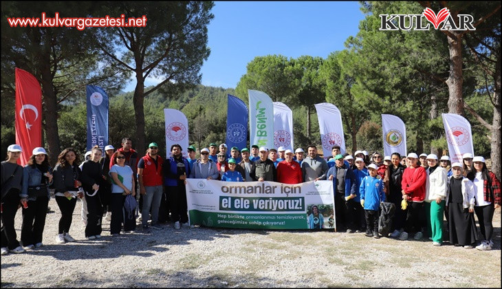 Denizlililer ormanlar için el ele verdiler