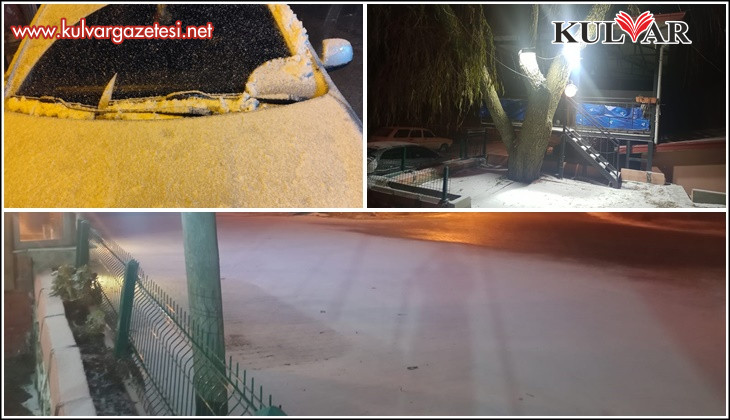 Denizli’nin yüksek kesimleri beyaza büründü