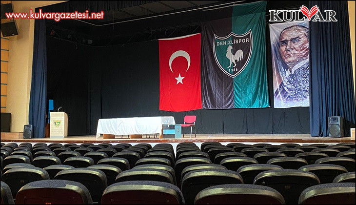 Denizlispor’da olağanüstü kongre toplanamadı