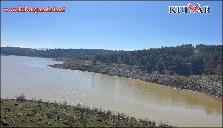 Derbent Barajı’nda su seviyesi zirvede