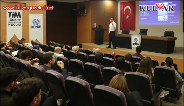 Dış Ticarette Avantaj Yaratan Gümrük Uygulamaları Eğitim Programı DENİB’de düzenlendi