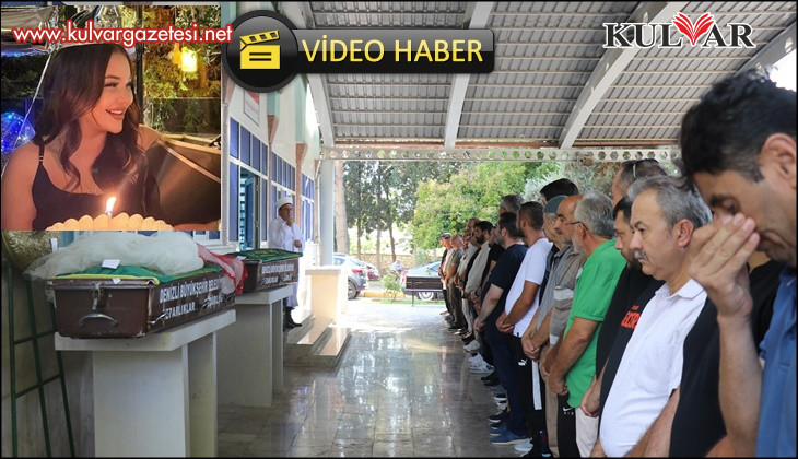 Doğum günü faciasında ölen genç kız son yolculuğuna al duvaklı gelinlikle uğurlandı