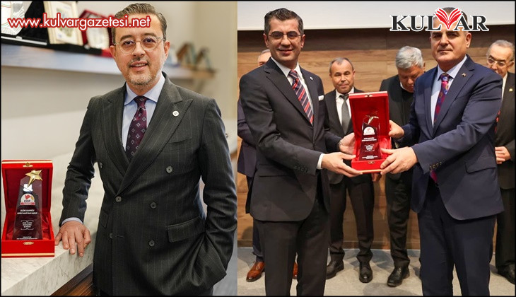 DSO Başkanı Selim Kasapoğlu’na ‘En Başarılı İş İnsanı’ ödülü