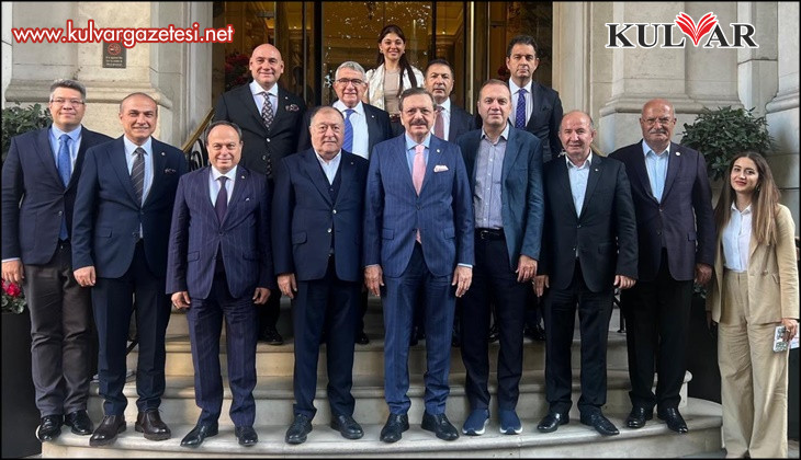 DTO Başkanı Erdoğan, Londra’da temaslarda bulundu