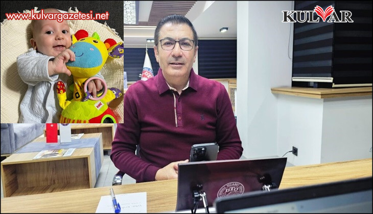 DTO Başkanı Erdoğan’ın canlı yayın yaparak desteklediği Kerem bebek ile ailesi çifte bayram yaşadı