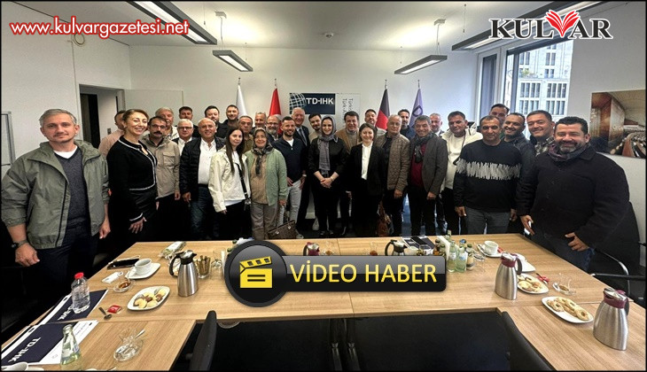 DTO heyeti Berlin'de Denizli'nin üretim ve ihracat potansiyelini tanıttı