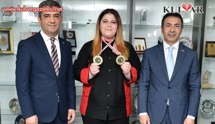 DTO’nun desteklediği genç yetenek, Tunus’tan çifte altın madalya ile döndü