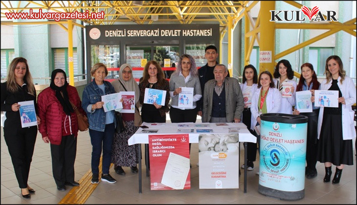 DÜNYA ANTİMİKROBİYAL FANKINDALIK HAFTASI ETKİNLİĞİ YAPILDI