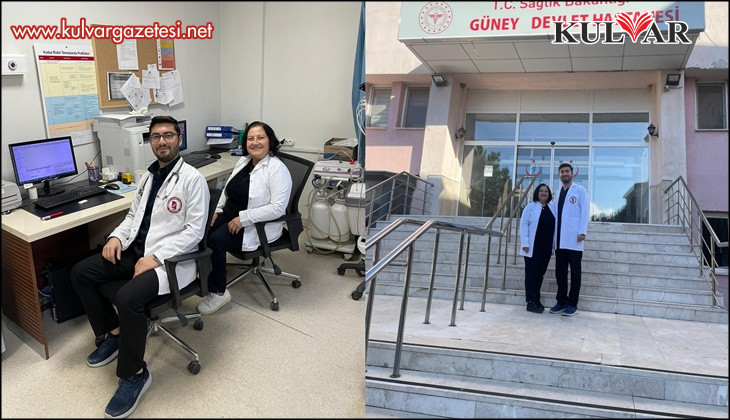 Ebe anne doktor oğluyla birlikte şifa dağıtıyor