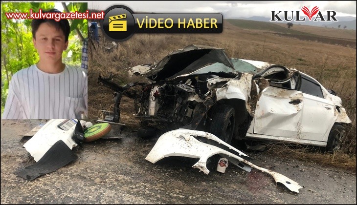 Ehliyetsiz sürücünün kullandığı otomobil şarampole devrildi: 1 ölü, 1 yaralı