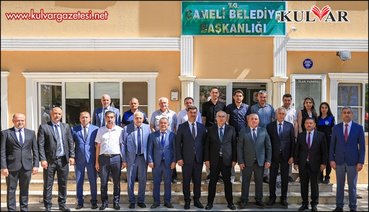 Festival için gelen kardeş ülke Azerbaycan heyeti Çameli'ye hayran kaldı