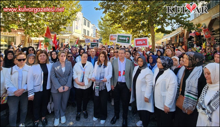 GAZZE İÇİN DENİZLİ’DE “SESSİZ ÇIĞLIK” YÜKSELDİ