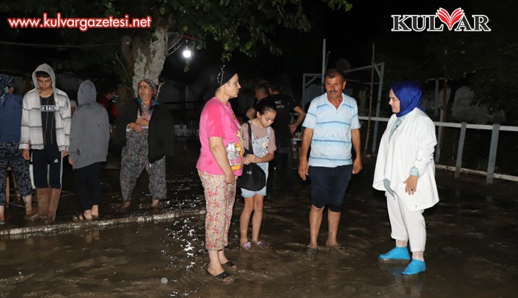 Goncalı Mahallesi vatandaşları Milletvekilini sel baskınına çağırdı