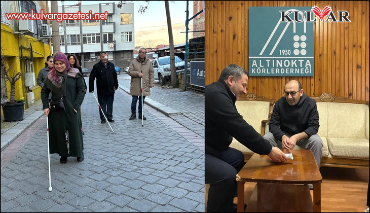 Görme engelli bireyler bu kursta hem sosyalleşiyor hem de günlük hayatlarını kolaylaştırıyor