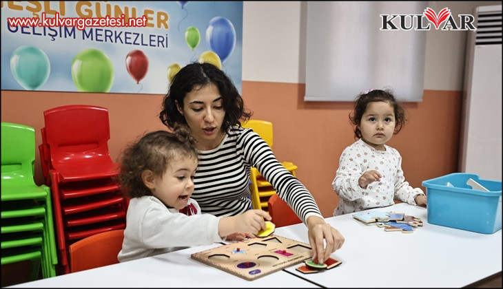 Güneşli Günler Çocuk Gelişim Merkezleri hizmet vermeye başladı