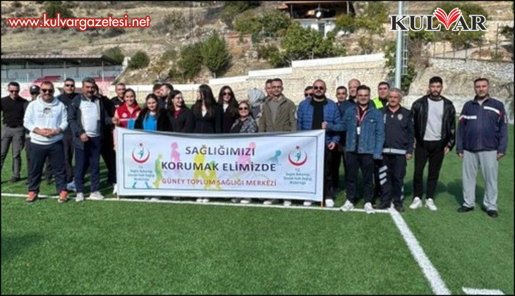 Güney'de 'Sağlıkla Yaşayan Türkiye' yürüyüşü düzenlendi