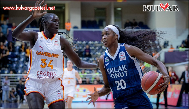 Halkbank Kadınlar Türkiye Kupası: Galatasaray: 66 - Emlak Konut: 64