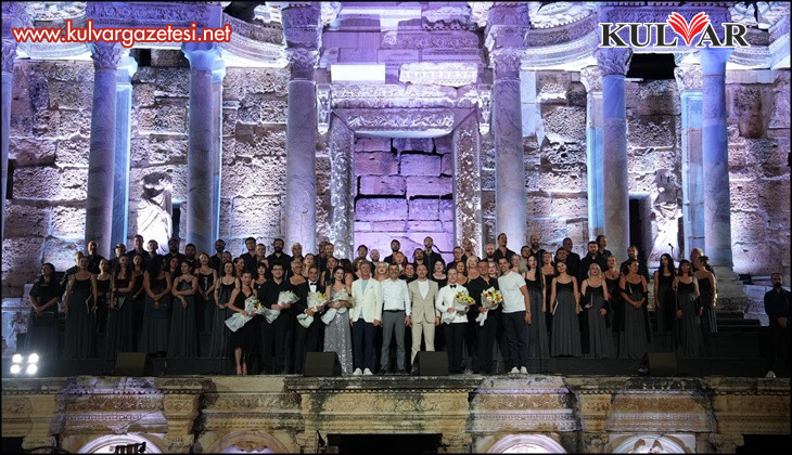 Hierapolis Antik Kenti tarihi konserle misafirlerini ağırladı
