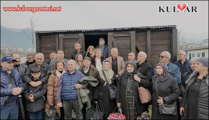 Honaz’da Ahıskalılara ata toprakları yolculuğuna duygusal uğurlama