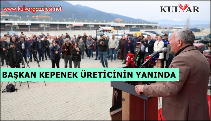 Honaz’da üreticiye don ile mücadele desteği: Sisleme aparatları teslim edildi