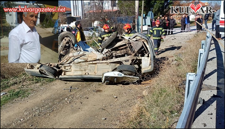 İki aracın çarpıştığı kazada sürücü hayatını kaybetti
