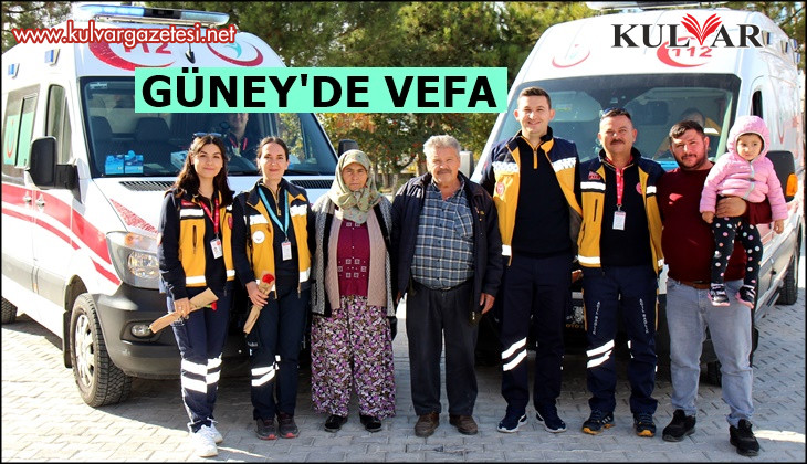 İki kez hayatını kurtaran sağlık çalışanlarını her fırsatta ziyaret ediyor