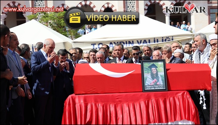 İsrail'in katlettiği Ayşenur, tekbirlerle uğurlandı