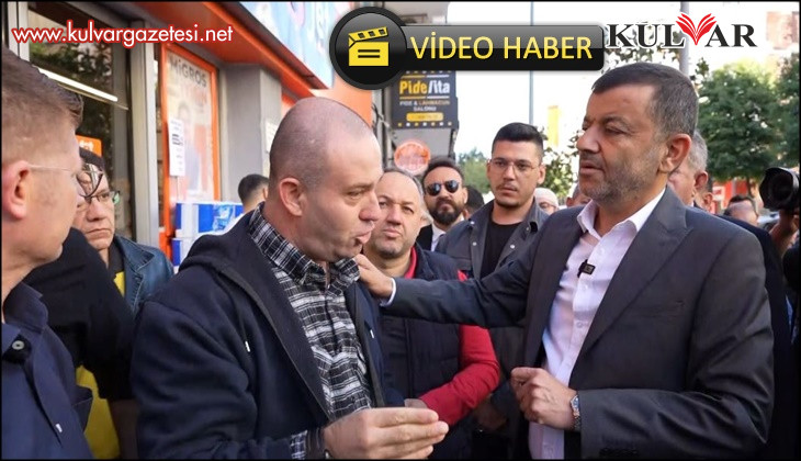 İstiklal Caddesini ziyarete giden Başkan Çavuşoğlu, esnafın tepkisiyle karşılaştı