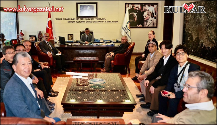 Japon ve Türk bilim insanlarından Denizli Büyükşehir'e ziyaret