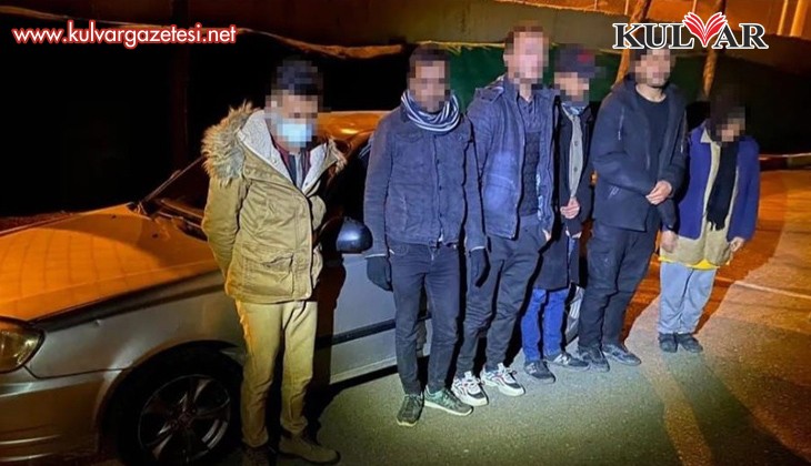 Kaçak yollarla giren 6 yabancı Denizli’de yakalandı