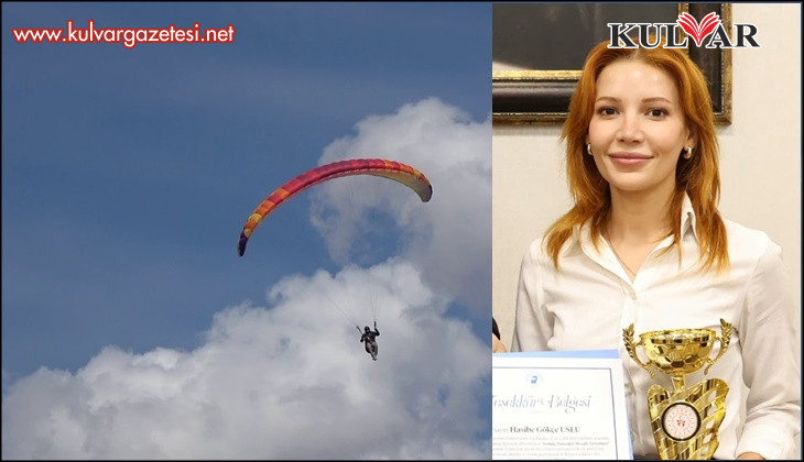 Kadın sporcudan Yamaç Paraşütü Dünya Kupası Ön Eleme Şampiyonasında önemli başarı
