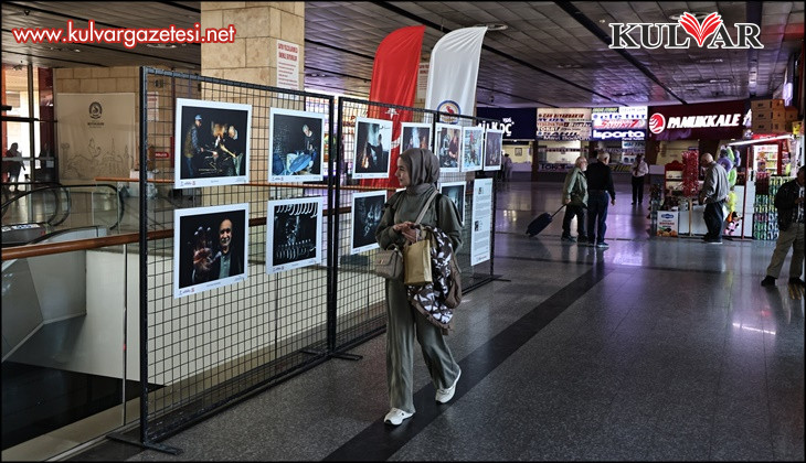 “Kaleiçi Çarşısı’nda Emek ve Alın Teri” sergisi şimdi otobüs terminalinde