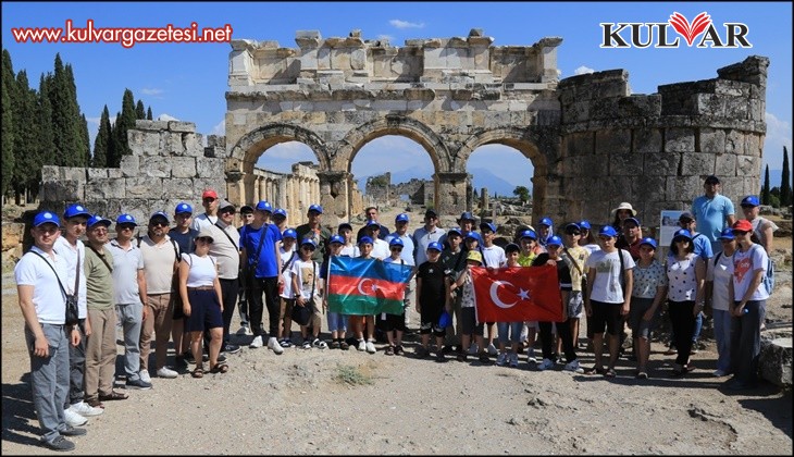 Kardeş ülke Azerbaycan heyeti Denizli’de incelemelerde bulundu