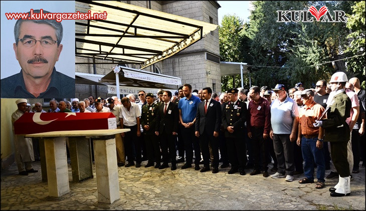 Kıbrıs Gazisi askeri törenle son yolculuğuna uğurlandı