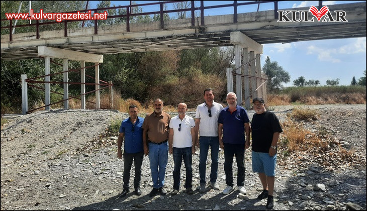 KINALI KOÇ, KURU DEREDEN DOĞAN İÇİN GEÇECEK