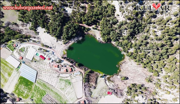 Kolak Gölü yeniden canlandı