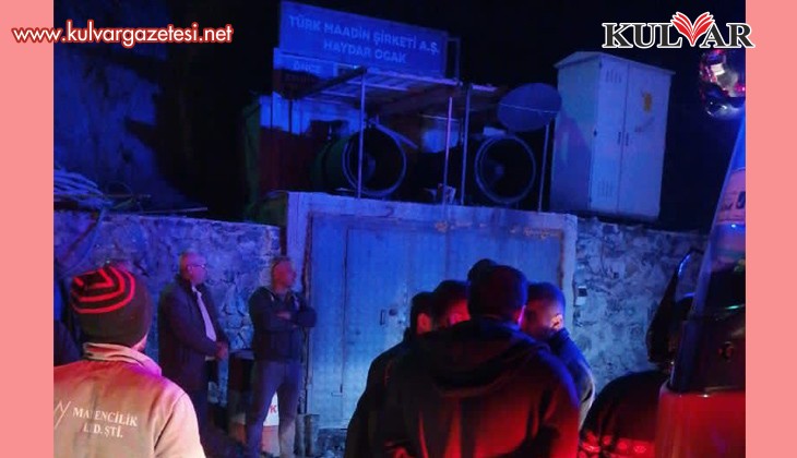  Krom madeninde göçük: 1 işçi hayatını kaybetti