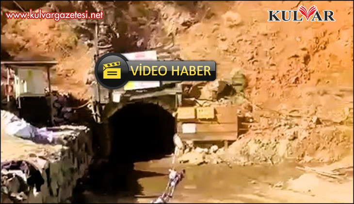 Krom madeninde meydana gelen göçükte 2 işçi mahsur kaldı