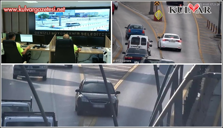 Kuralları hiçe sayan sürücüler kameralara yakalandı