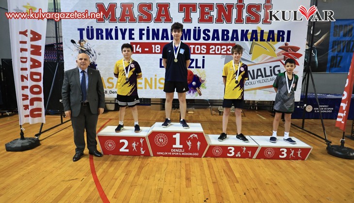 Masa Tenisi Türkiye Şampiyonası tamamlandı