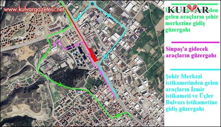 Menderes Bulvarı trafiğe kapanıyor