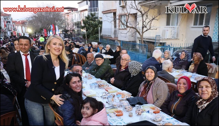 Merkezefendi Belediyesi Akkonak Mahallesi’nde iftar sofrası kurdu