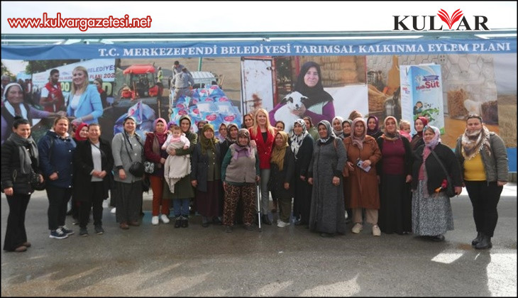 Merkezefendi Belediyesinin yem desteği devam ediyor