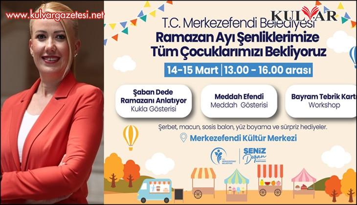 Merkezefendi’de çocuklar Ramazan şenliği ile eğlenecek