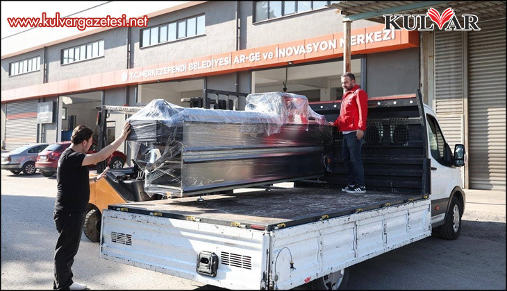 Merkezefendi'de üretilen mama makinelerinin 29. durağı Selçuk oldu